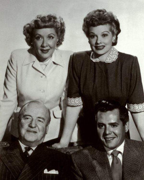 Ideal neighbors: Ricky, Lucy, Fred and Ethel.